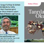 Tanrılar Okulu kitabının yazarı Prof. Stefano D’Anna Kitap ile Sohbet’te